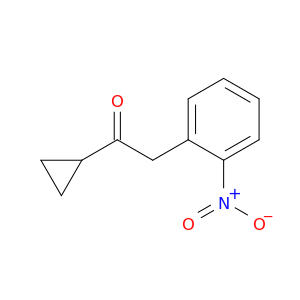 1-Cyclopropyl-2-(2-nitrophenyl)ethan-1-one