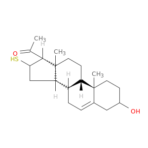 3-hydroxy-16-sulfanylpregn-5-en-20-one