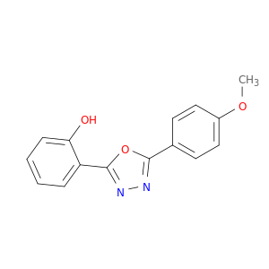 Phenol, 2-[5-(4-methoxyphenyl)-1,3,4-oxadiazol-2-yl]-