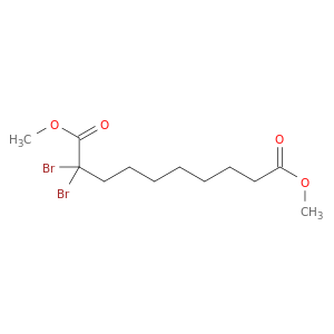 Decanedioic acid, 2,2-dibromo-, dimethyl ester