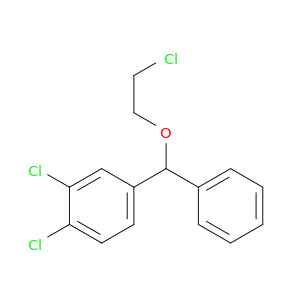 Benzene, 1,2-dichloro-4-[(2-chloroethoxy)phenylmethyl]-