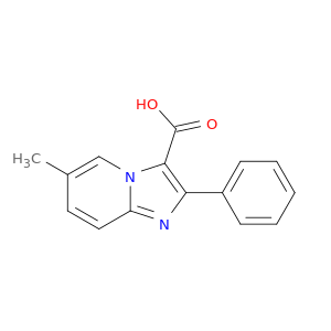 6-Methyl-2-phenylimidazo[1,2-a]pyridine-3-carboxylic Acid