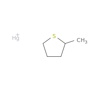 Mercury(1+), methyl(tetrahydrothiophene)-