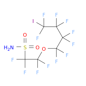 1,1,2,2-TETRAFLUORO-2-(1,1,2,2,3,3,4,4-OCTAFLUORO-4-IODOBUTOXY)-ETHANESULFONAMIDE