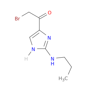 Ethanone, 2-bromo-1-[2-(propylamino)-1H-imidazol-4-yl]-