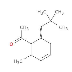 Ethanone, 1-[6-(2,2-dimethylpropylidene)-2-methyl-3-cyclohexen-1-yl]-