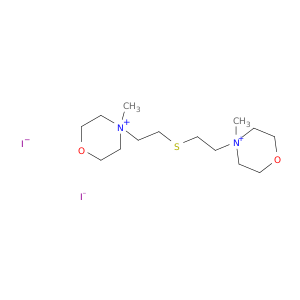 4,4'-(Thiodiethylene)bis[4-methylmorpholiniumiodide] (6CI)