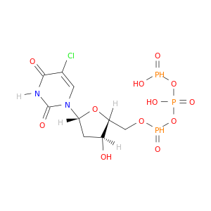 Uridine5'-(tetrahydrogen triphosphate), 5-chloro-2'-deoxy- (9CI)
