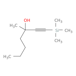 1-Heptyn-3-ol, 3-methyl-1-(trimethylsilyl)-