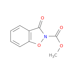 1,2-Benzisoxazole-2(3H)-carboxylicacid, 3-oxo-, methyl ester