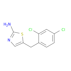5-[(2,4-二氯苯基)甲基]-1,3-噻唑-2-胺