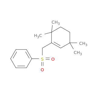 Benzene, [[(3,3,6,6-tetramethyl-1-cyclohexen-1-yl)methyl]sulfonyl]-