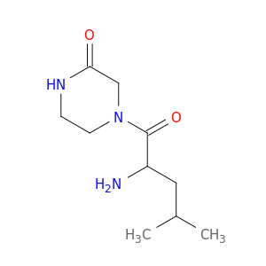 4-(2-Amino-4-methylpentanoyl)piperazin-2-one