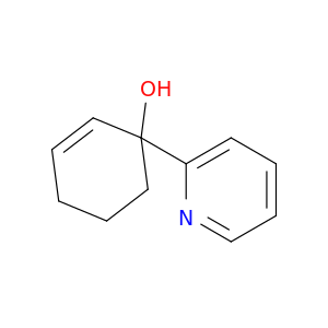 2-Cyclohexen-1-ol, 1-(2-pyridinyl)-