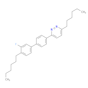 Pyridazine, 3-(3'-fluoro-4'-hexyl[1,1'-biphenyl]-4-yl)-6-hexyl-