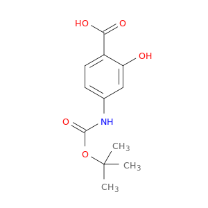 4-([(tert-Butoxy)carbonyl]amino)-2-hydroxybenzoic acid