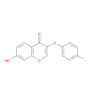 3-(4-氟苯氧基)-7-羟基-4H-1-苯并吡喃-4-酮