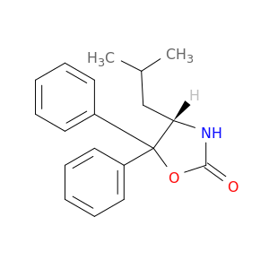 (FIS)-(-)-5,5-二苯基-4-异丁基-2-恶唑烷酮
