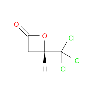 2-Oxetanone, 4-(trichloromethyl)-, (4S)-
