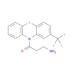 3-amino-1-[2-(trifluoromethyl)phenothiazin-10-yl]propan-1-one