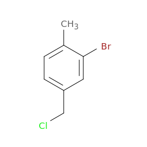 2-bromo-4-(chloromethyl)-1-methylbenzene