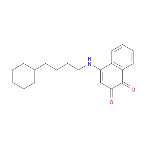 1,2-Naphthalenedione,4-[(4-cyclohexylbutyl)amino]-