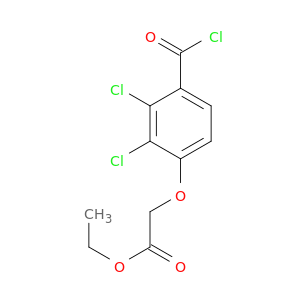 Acetic acid, [2,3-dichloro-4-(chlorocarbonyl)phenoxy]-, ethyl ester