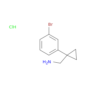 (1 - (3 - 溴苯基)环丙基)甲胺盐酸盐