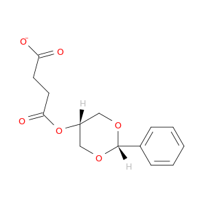 Butanedioic acid, mono(cis-2-phenyl-1,3-dioxan-5-yl) ester