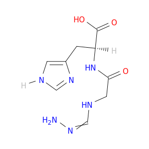 L-Histidine, N-[N-(aminoiminomethyl)glycyl]-