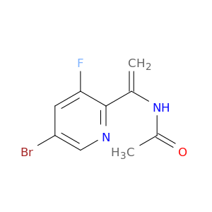 N-(1-(5-溴-3-氟吡啶-2-基)乙烯基)乙酰胺