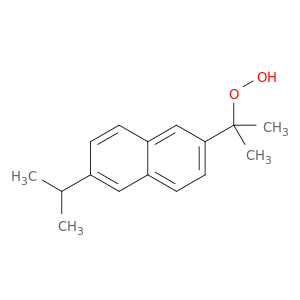 Hydroperoxide, 1-methyl-1-[6-(1-methylethyl)-2-naphthalenyl]ethyl