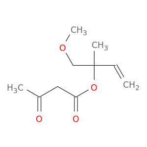 Butanoic acid, 3-oxo-, 1-(methoxymethyl)-1-methyl-2-propenyl ester