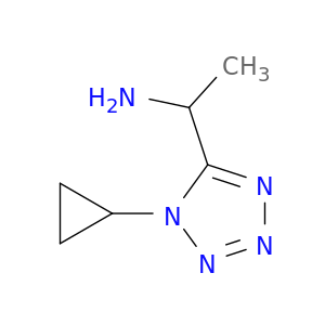 1-(1-cyclopropyl-1H-1,2,3,4-tetrazol-5-yl)ethan-1-amine