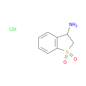 3-amino-2,3-dihydro-1lambda6-benzothiophene-1,1-dione hydrochloride