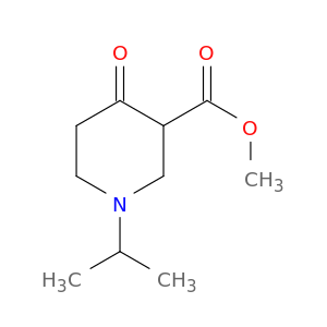 3-Piperidinecarboxylic acid, 1-(1-methylethyl)-4-oxo-, methyl ester