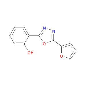 Phenol, 2-[5-(2-furanyl)-1,3,4-oxadiazol-2-yl]-