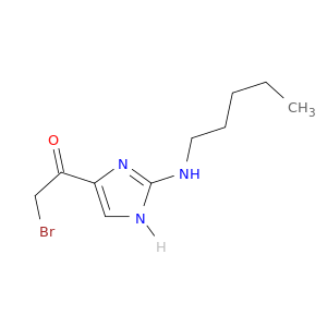 Ethanone, 2-bromo-1-[2-(pentylamino)-1H-imidazol-4-yl]-