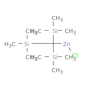 Zinc, chloro[tris(trimethylsilyl)methyl]-