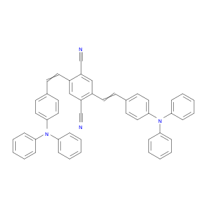 1,4-Benzenedicarbonitrile, 2,5-bis[2-[4-(diphenylamino)phenyl]ethenyl]-