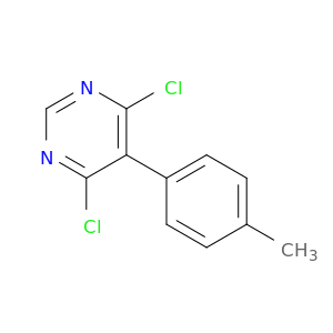 Pyrimidine, 4,6-dichloro-5-(4-methylphenyl)-