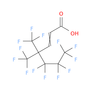 5,5,6,6,7,7,7-庚二氟-4,4-双(三氟甲基)-2-庚烯酸