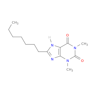 3,7-Dihydro-1,3-dimethyl-8-heptyl-1H-purine-2,6-dione