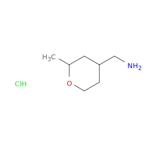 (2-Methyltetrahydro-2H-pyran-4-yl)methanamine hydrochloride