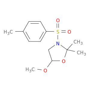 Oxazolidine, 5-methoxy-2,2-dimethyl-3-[(4-methylphenyl)sulfonyl]-