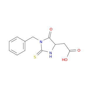2-(1-Benzyl-5-oxo-2-thioxoimidazolidin-4-yl)acetic acid