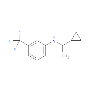 N-(1-Cyclopropylethyl)-3-(trifluoromethyl)aniline