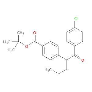 tert-Butyl 4-(1-(4-chlorophenyl)-1-oxopentan-2-yl)benzoate