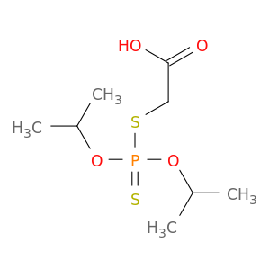 Acetic acid, [[bis(1-methylethoxy)phosphinothioyl]thio]-