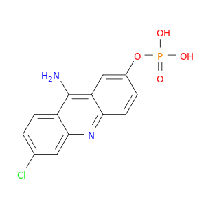 2-Acridinol,9-amino-6-chloro-, dihydrogen phosphate (ester) (9CI)